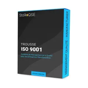 ISO 9001 Manufacturing Toolkit to improve quality management and control on the factory floor and in industrial production.